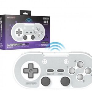 Retro-bit Legacy 16-2.4 GHz wireless controller V2 for SNES, Switch and USB’s
